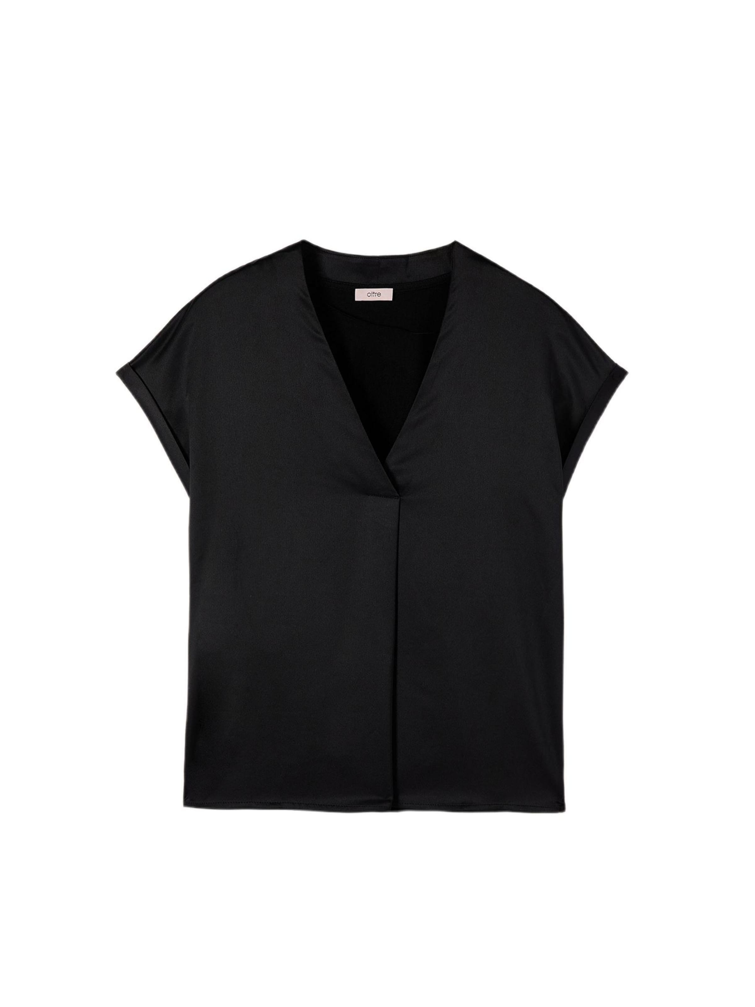 oltre Shirt in Zwart: voorkant