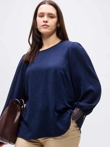 Vero Moda Curve Blúz 'VMCALVA' - kék