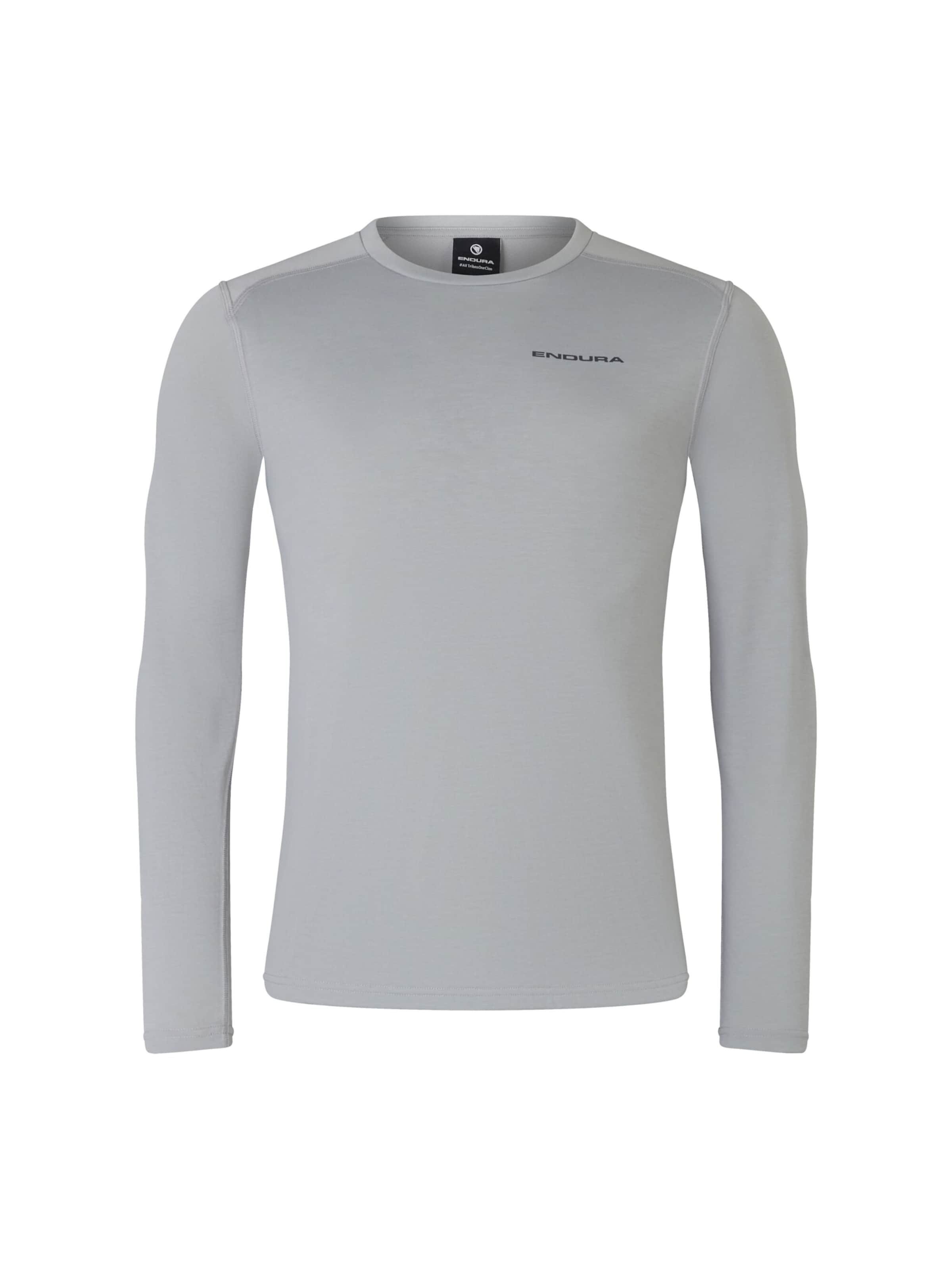 ENDURA Performance shirt 'Loop' in Grey: front