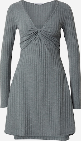 Megzta suknelė iš ABOUT YOU, spalva – mėlyna dūmų spalva, Prekių apžvalga