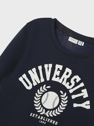 Sweat 'Tille' NAME IT en bleu