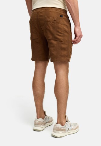 INDICODE JEANS Regular Broek 'INPop' in Bruin