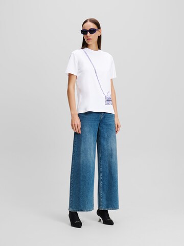 Karl Lagerfeld Shirt 'IKON' in White