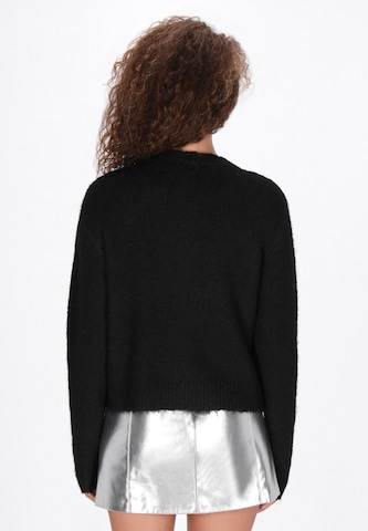 faina - Cárdigan en negro