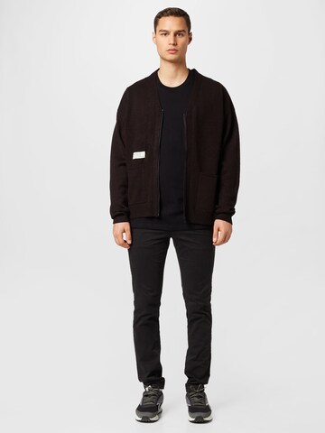 Redefined Rebel Knit Cardigan 'Roy' in Black