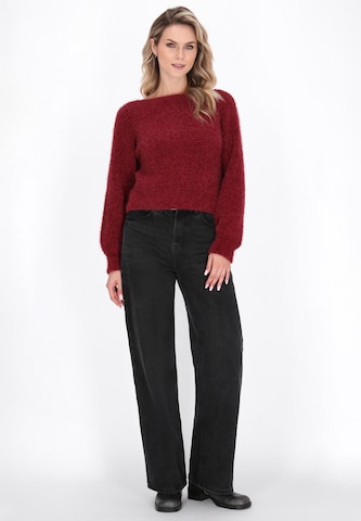 DreiMaster Vintage - Pullover 'Vintage' em vermelho