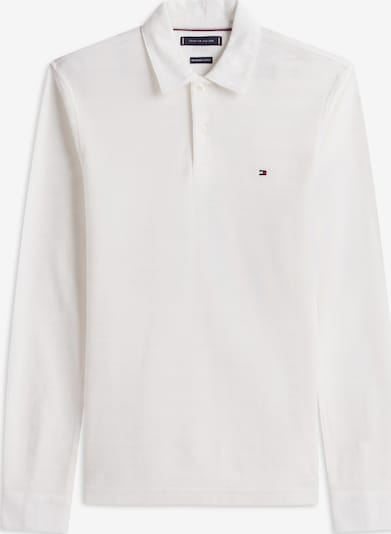 Marškinėliai 'HERRINGBONE' iš TOMMY HILFIGER, spalva – balta, Prekių apžvalga