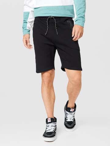 Cars Jeans Regular Shorts 'BRAGA' in Schwarz: predná strana