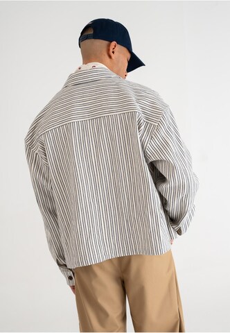Prohibited Jacke 'Striped Harrington' in Mischfarben