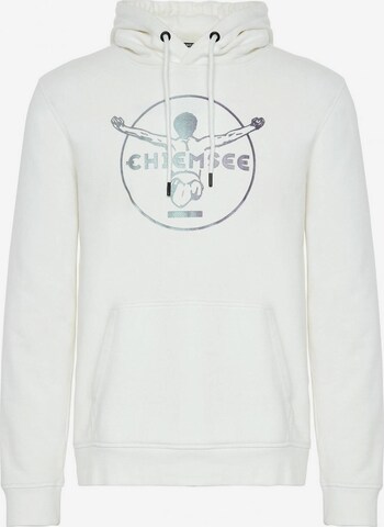 CHIEMSEE Sweatshirt in White: front