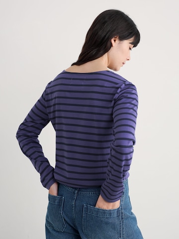 T-shirt 'Sailor' Seasalt Cornwall en violet