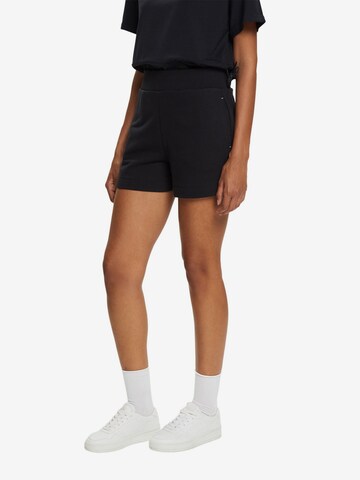 ESPRIT Loose fit Sports trousers in Black