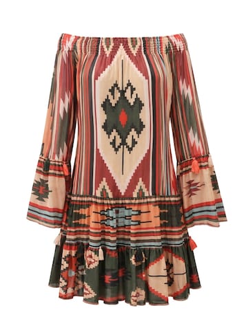 Miss June Jurk 'Capricee' in Gemengde kleuren