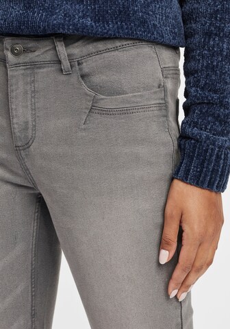 Oxmo Slimfit Jeans in Grau