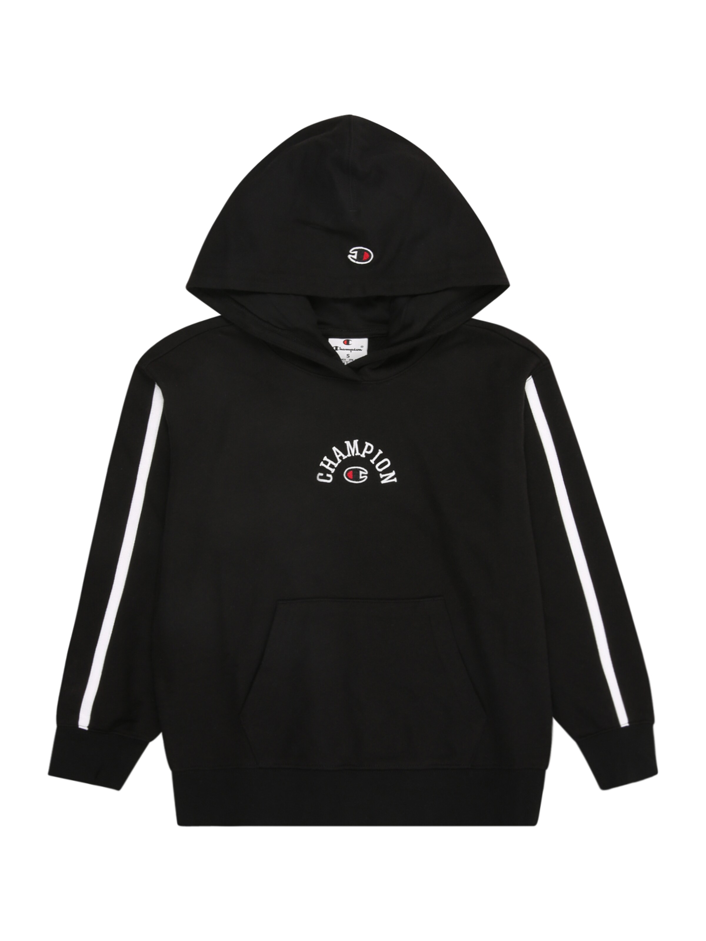 Champion Authentic Athletic Apparel Sweatshirt in Black: front