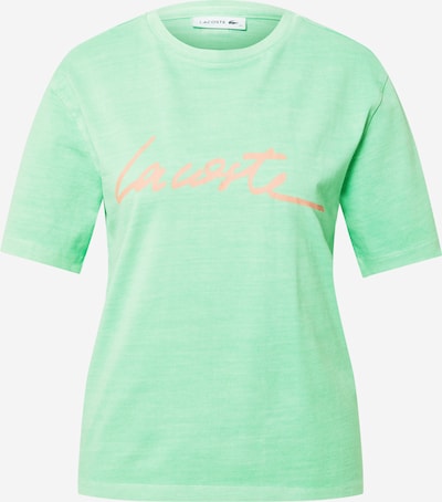 LACOSTE T-Krekls, krāsa - piparmētru / rožkrāsas, Preces skats
