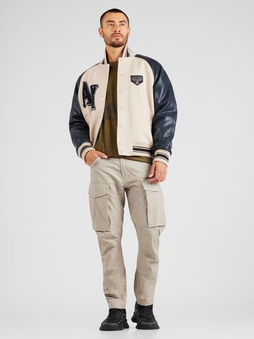 Effilé Pantalon cargo 'Rovic' G-STAR en beige