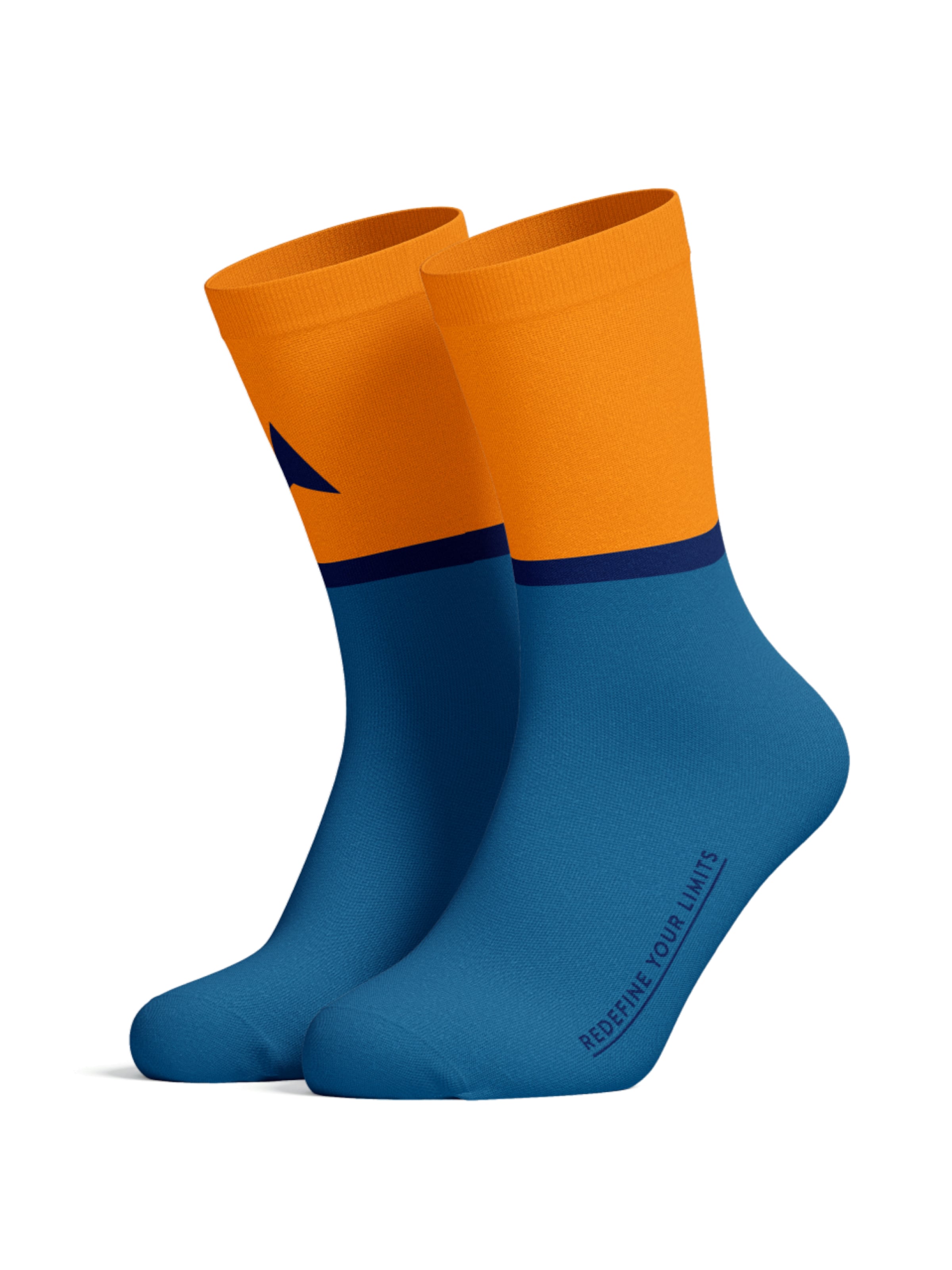 PIPPO Amsterdam Sportsocken in Orange: Vorderseite