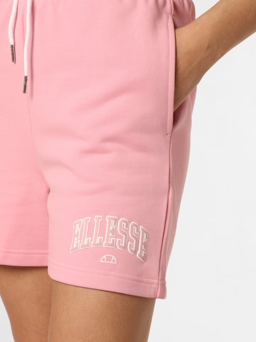 ELLESSE Regular Workout Pants 'Charina ' in Pink