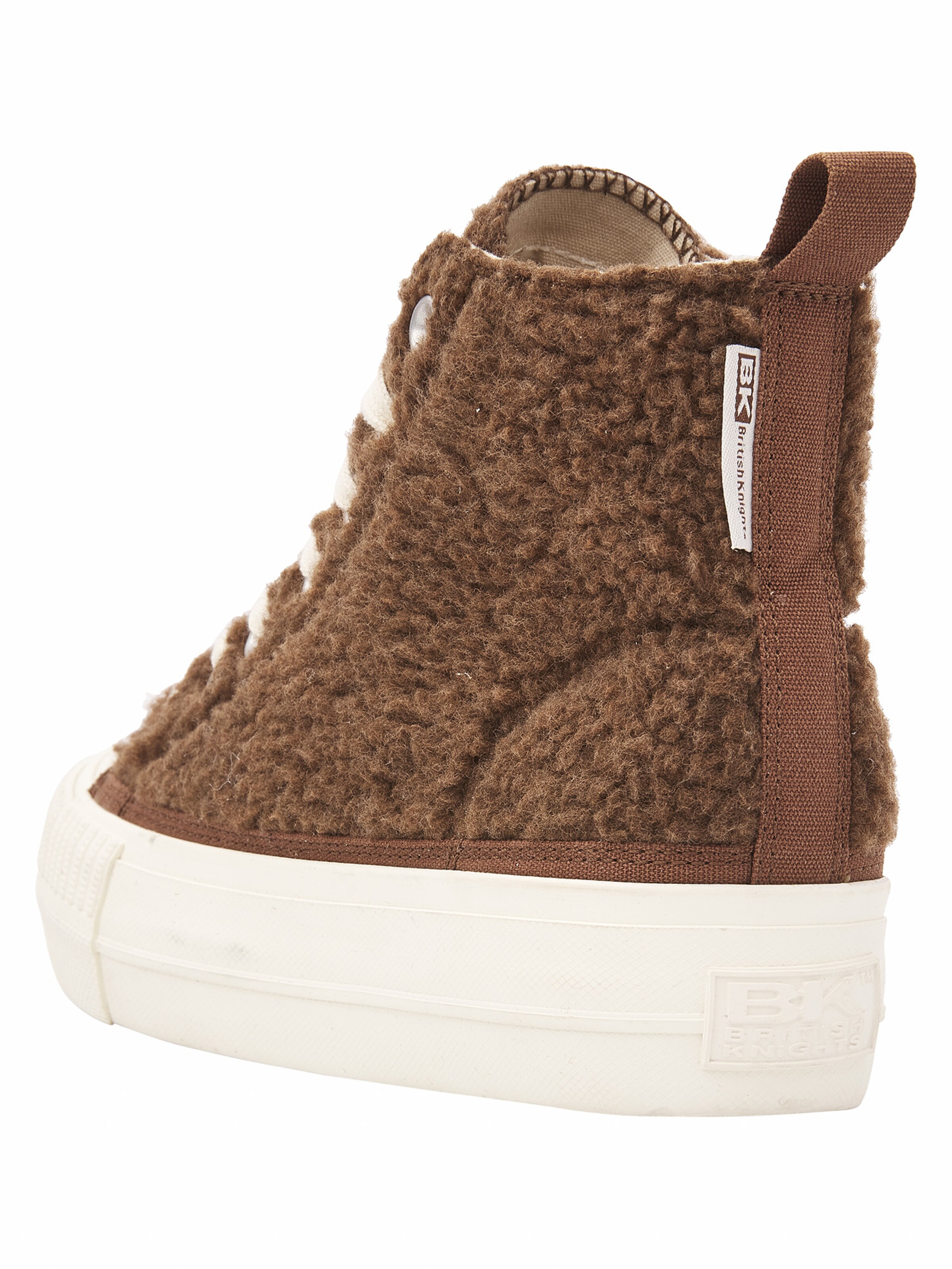 BRITISH KNIGHTS Sneakers hoog 'KAYA MID' in Bruin: terug