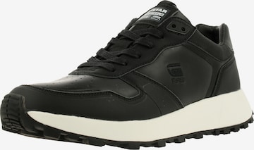 G-Star RAW Sneakers 'Theq Run' in Black: front