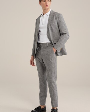 regular Pantaloni con piega frontale di WE Fashion in grigio