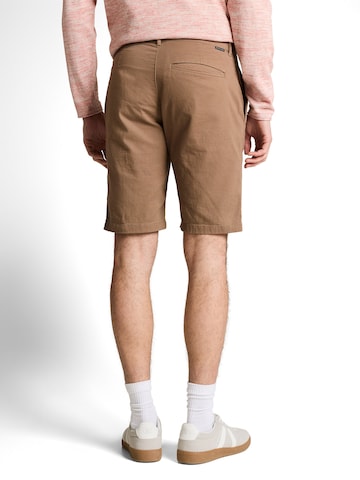 TOM TAILORregular Chino hlače - smeđa boja