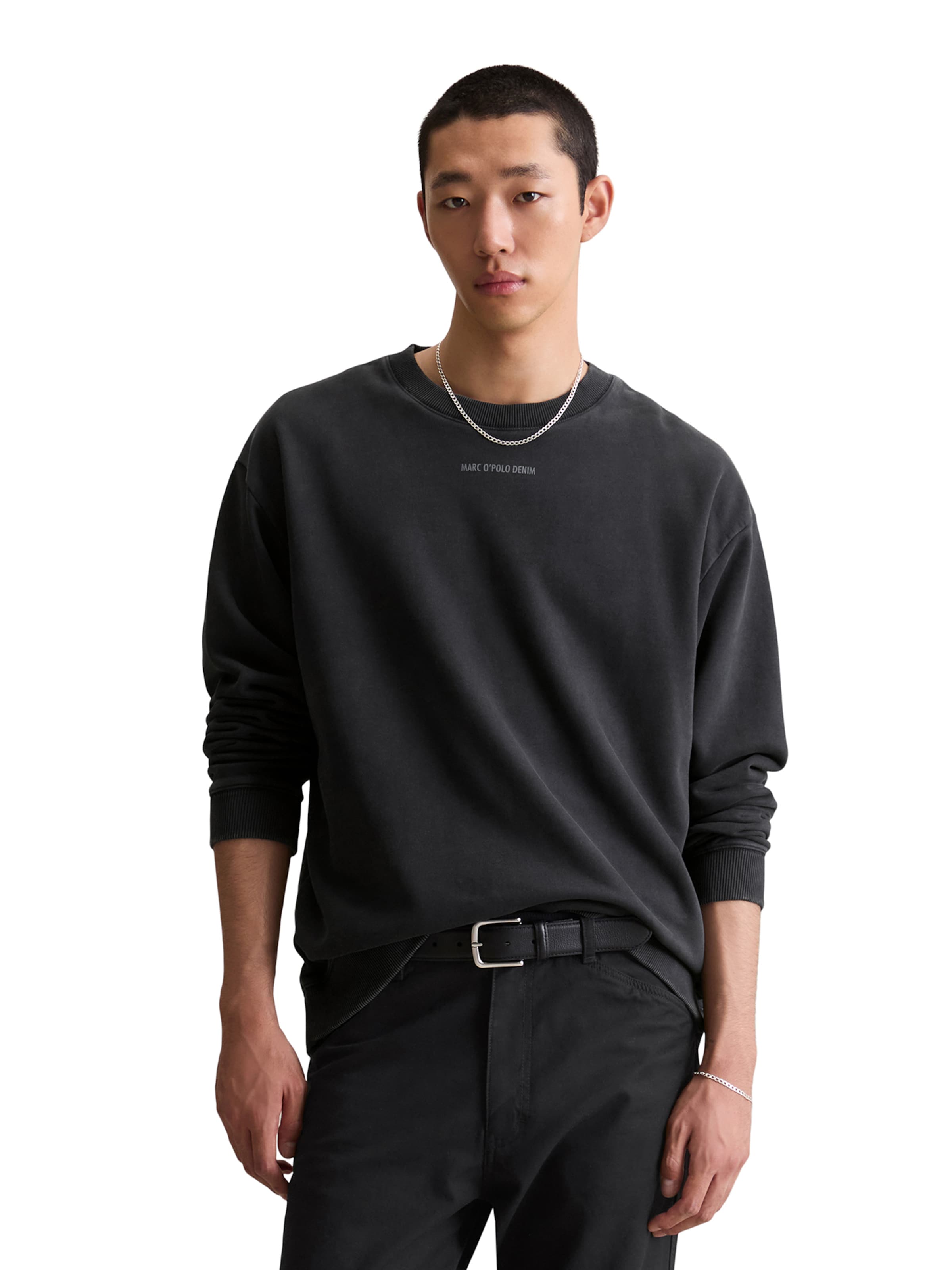 Marc O'Polo DENIM Свитшот в Черный: спереди