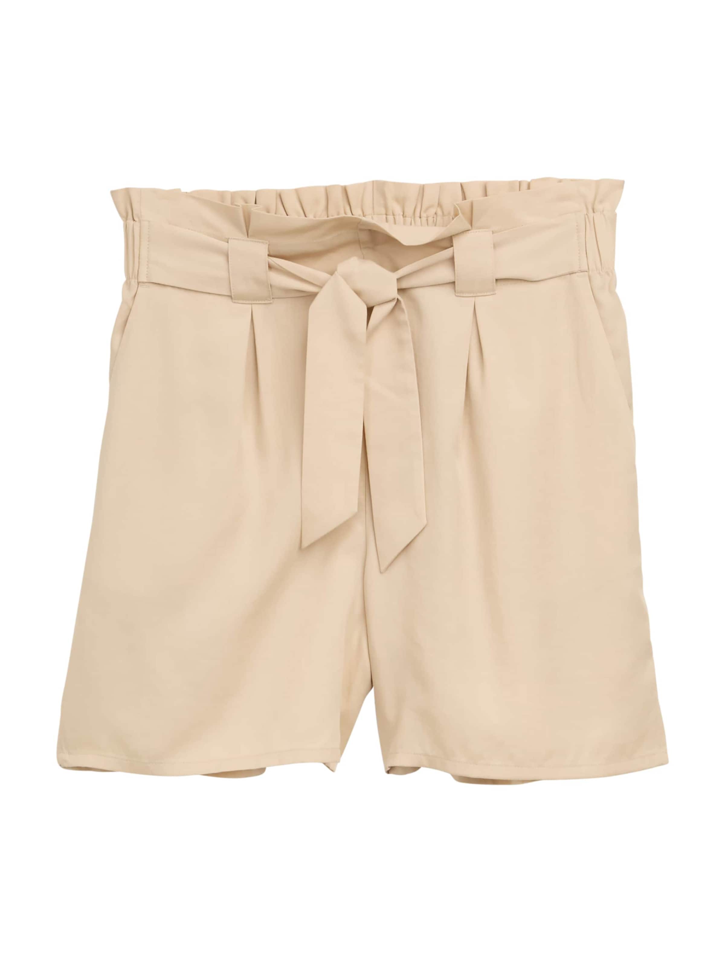 TOM TAILOR DENIM Брюки со складками в Бежевый: спереди