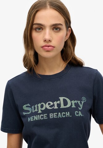 T-shirt 'Venue' Superdry en bleu