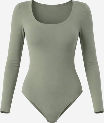 LEAFLETIC Sportbody 'Leafletic Women’s Bodysuit' in Grün: Vorderseite