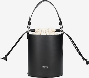Picard Beuteltasche ' Alma ' in Schwarz: Vorderseite