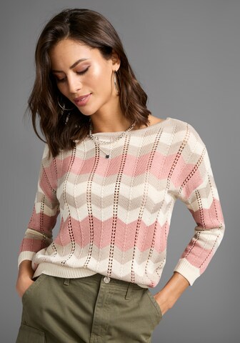 LAURA SCOTT Pullover in Pink: Vorderseite