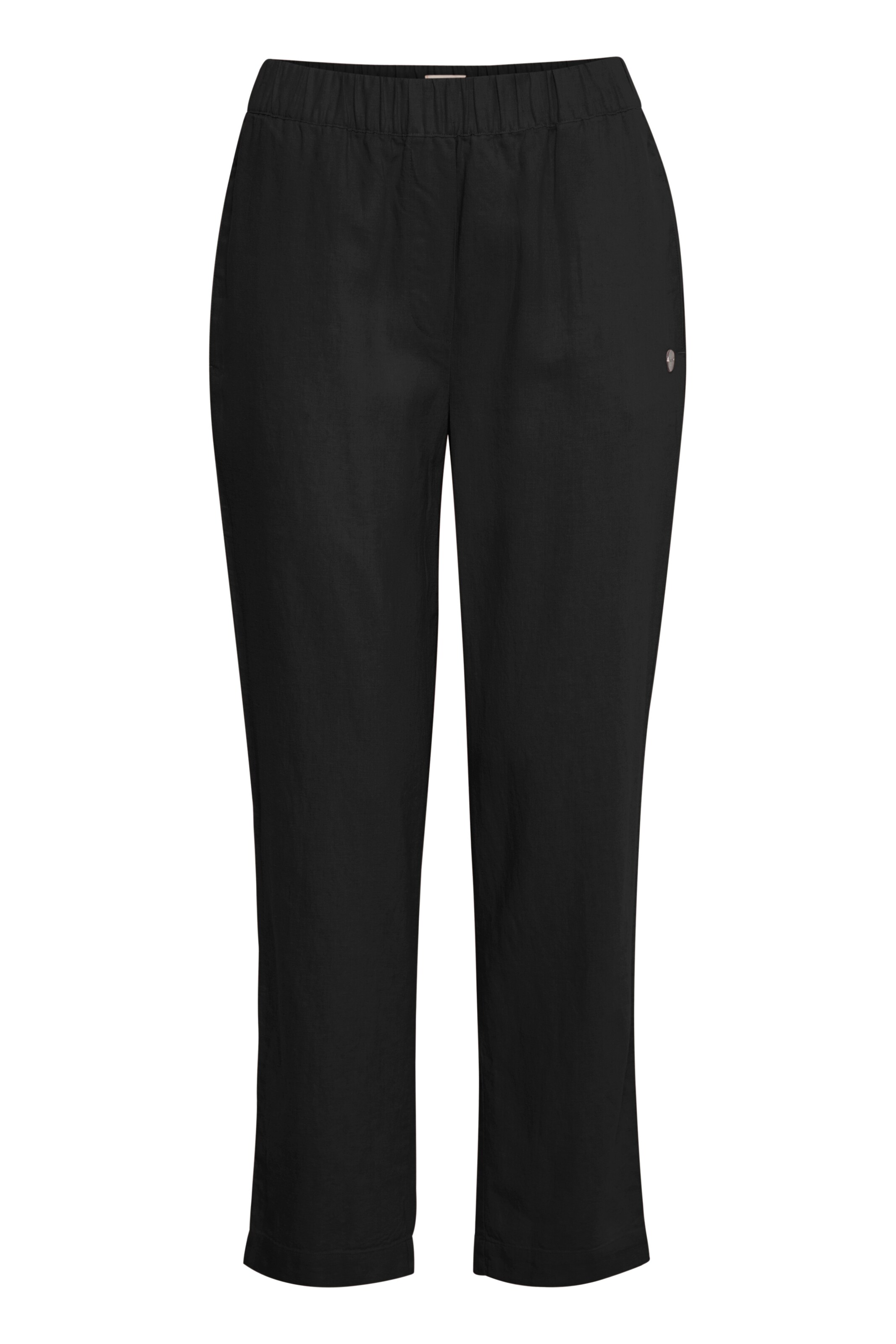 Oxmo - regular Pantalón en negro: frente