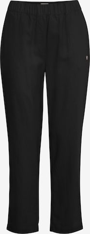 Oxmo Tapered Pants in Black: front