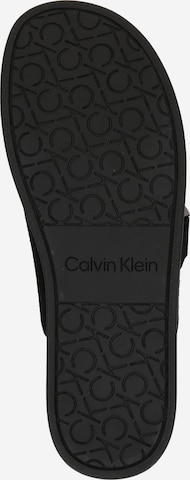 Calvin Klein - Sapato aberto em preto