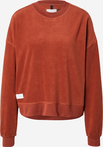 mazine Sweatshirt 'Ottawa' in Orange: front