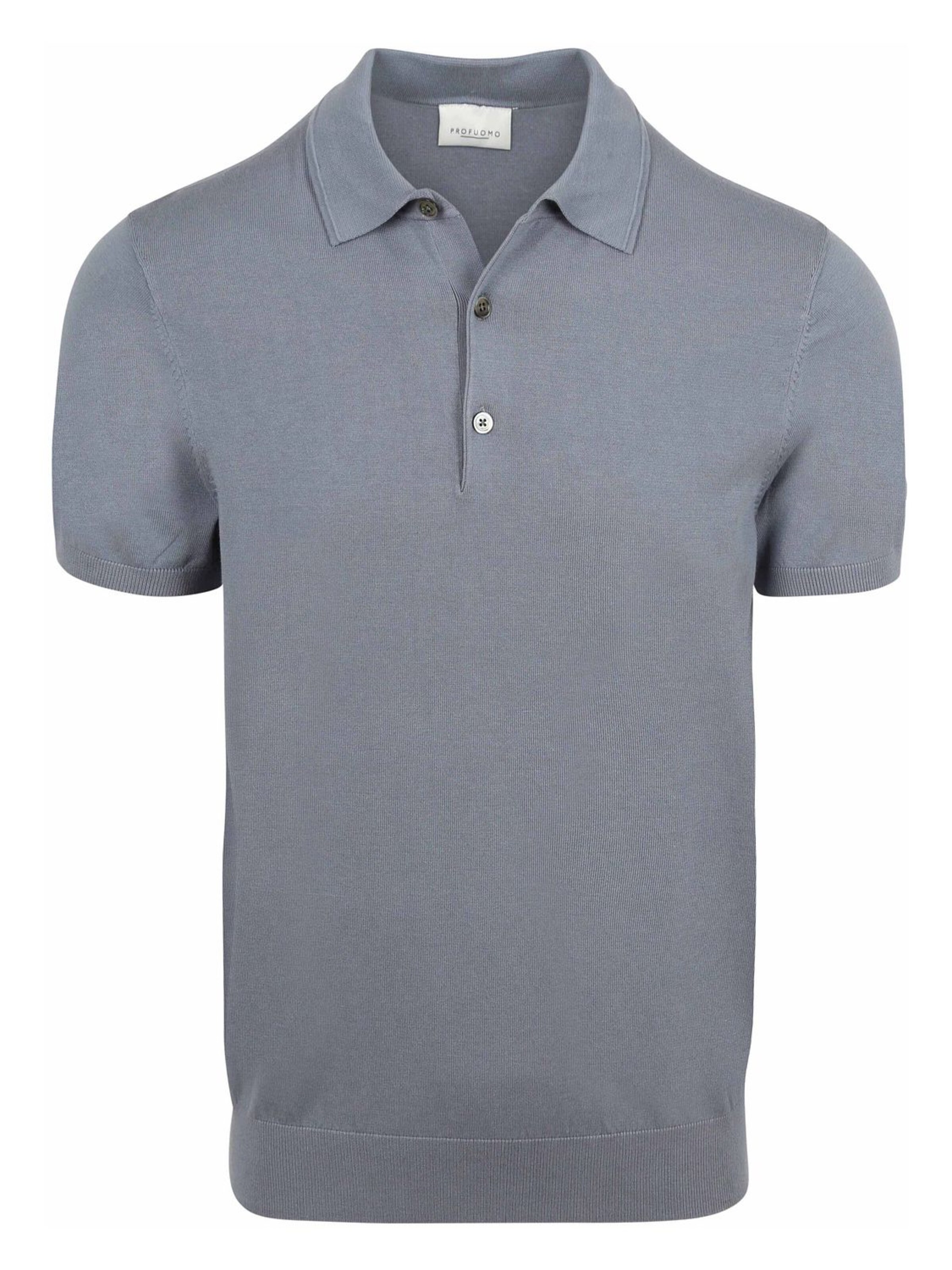 T-Shirt Profuomo en bleu : devant