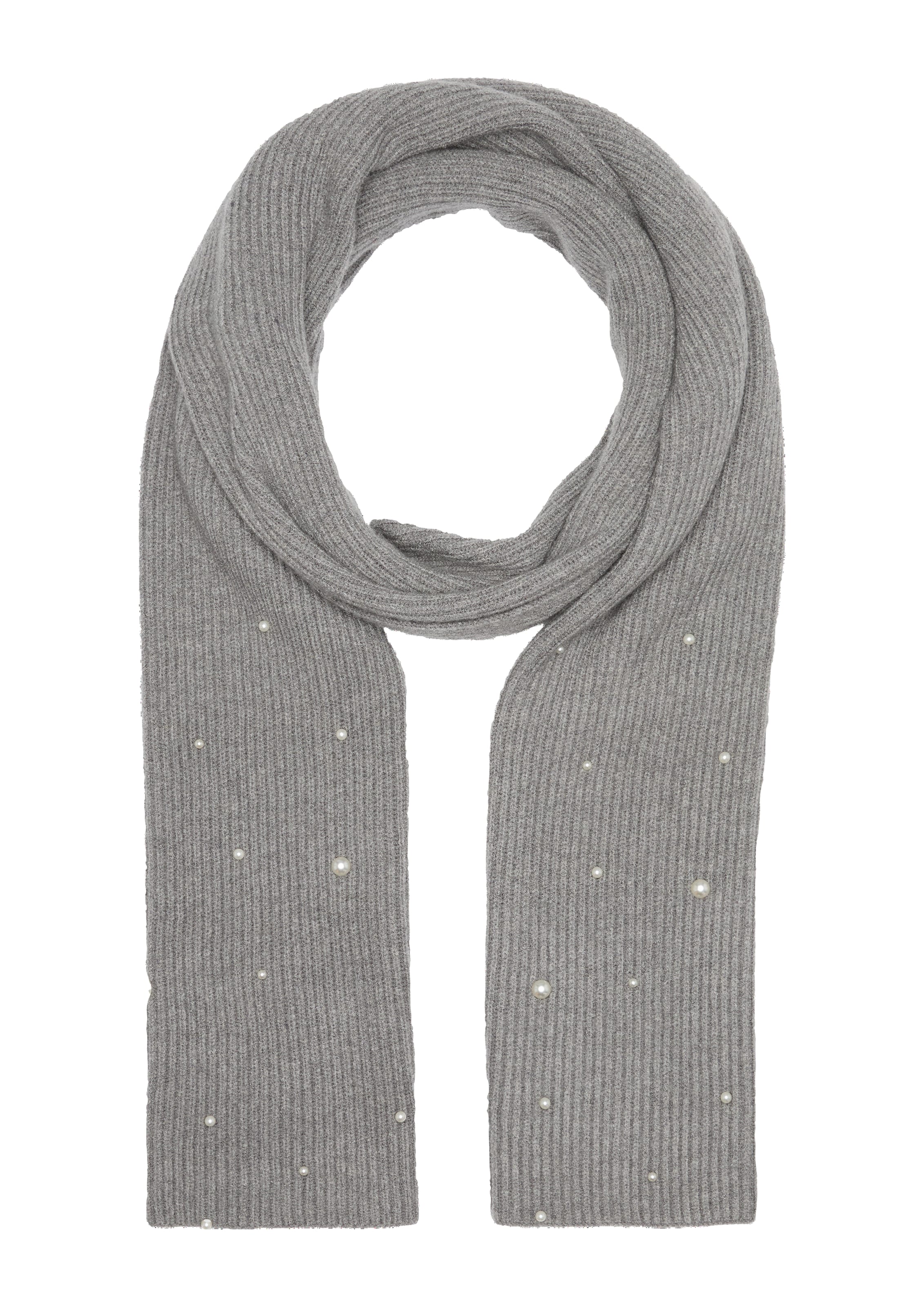 s.Oliver BLACK LABEL Scarf in Grey: front