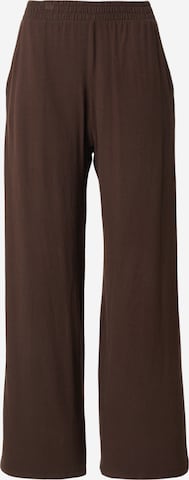 brūns Abercrombie & Fitch Platas staras Bikses: no priekšpuses