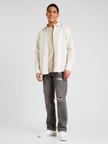 QS - Ajuste regular Camisa en gris