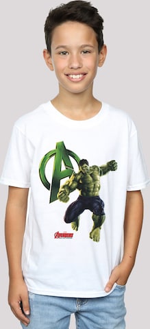 F4NT4STIC Shirt 'Marvel' in Wit