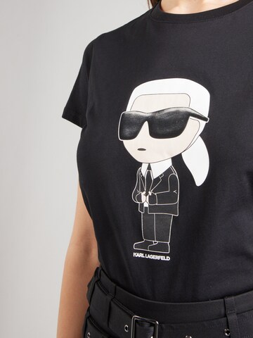 Karl Lagerfeld Shirt 'Ikonik 2.0' in Black