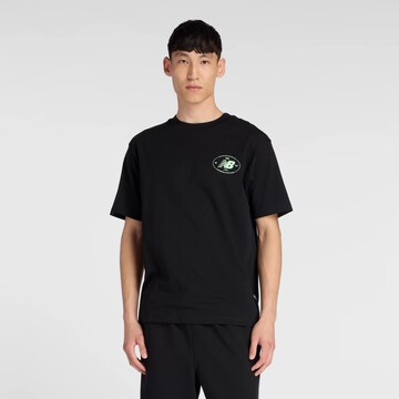 new balance Shirt in Black: front