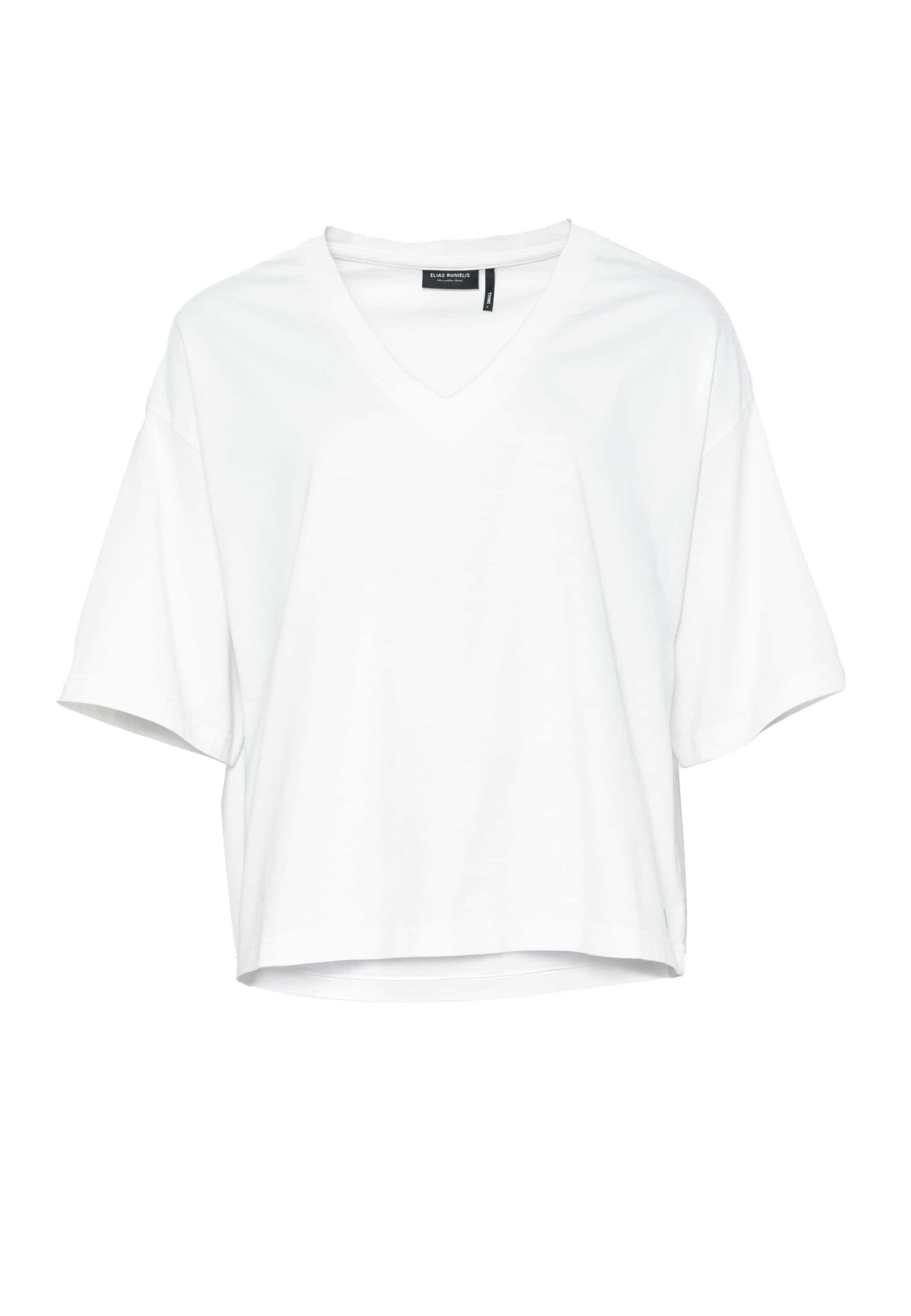 Maglietta 'Patricia' di Elias Rumelis in bianco: frontale