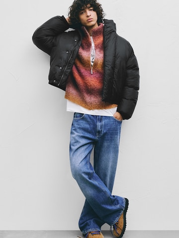 Pull&Bear Jacke in Schwarz