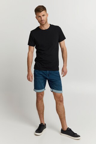 INDICODE JEANS Regular Jeansshorts in Blau