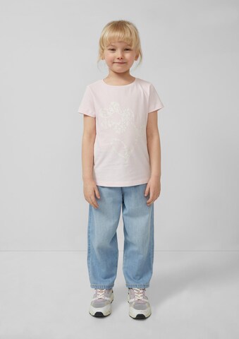 s.Oliver Shirt in Roze: voorkant