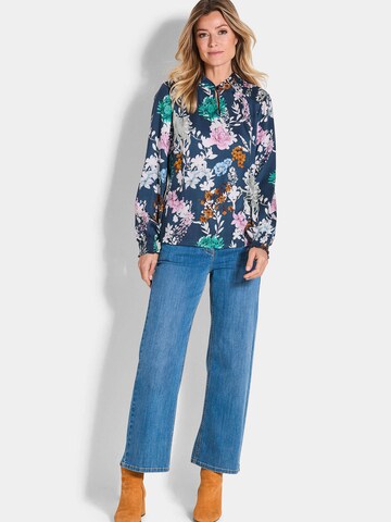 Goldner Blouse in Blauw