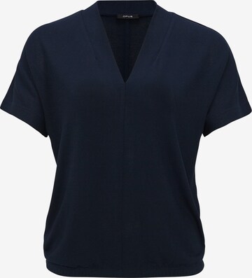 T-shirt 'Sagie' OPUS en bleu : devant